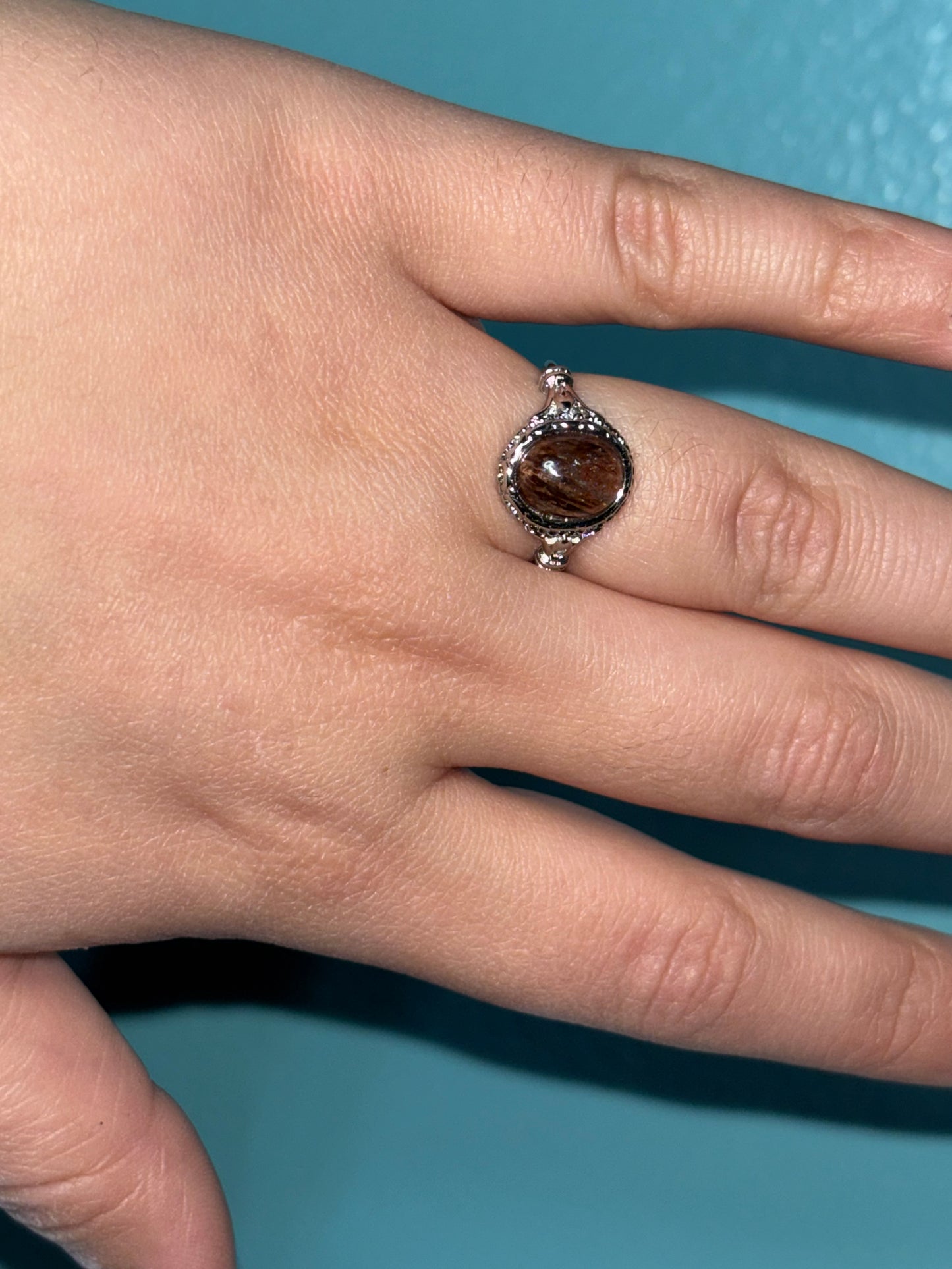 Rutile Quarts Ring