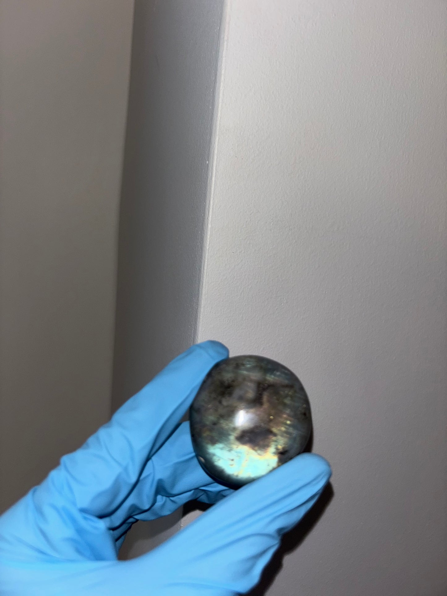 Labradorite Palm Stone