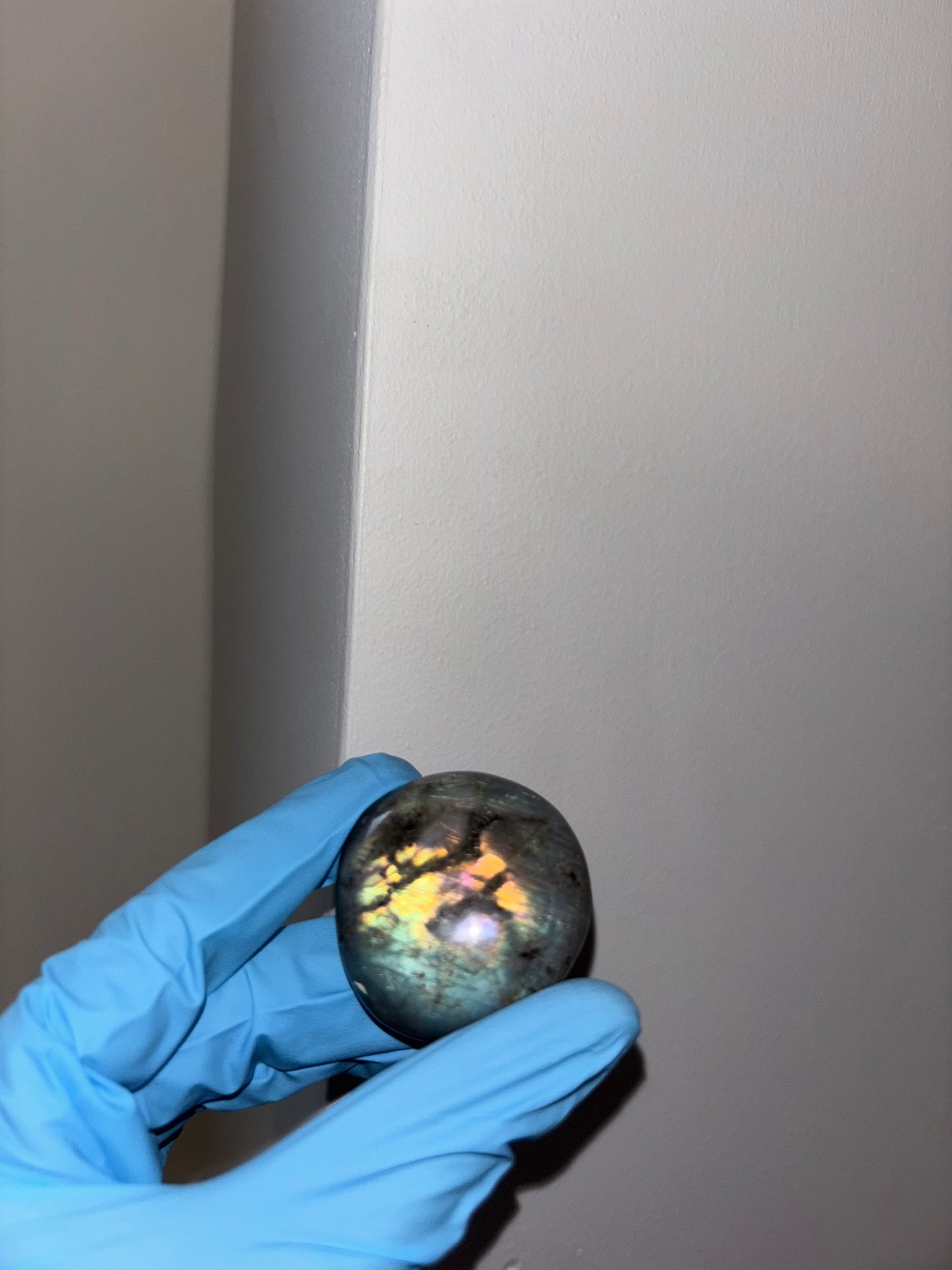Labradorite Palm Stone