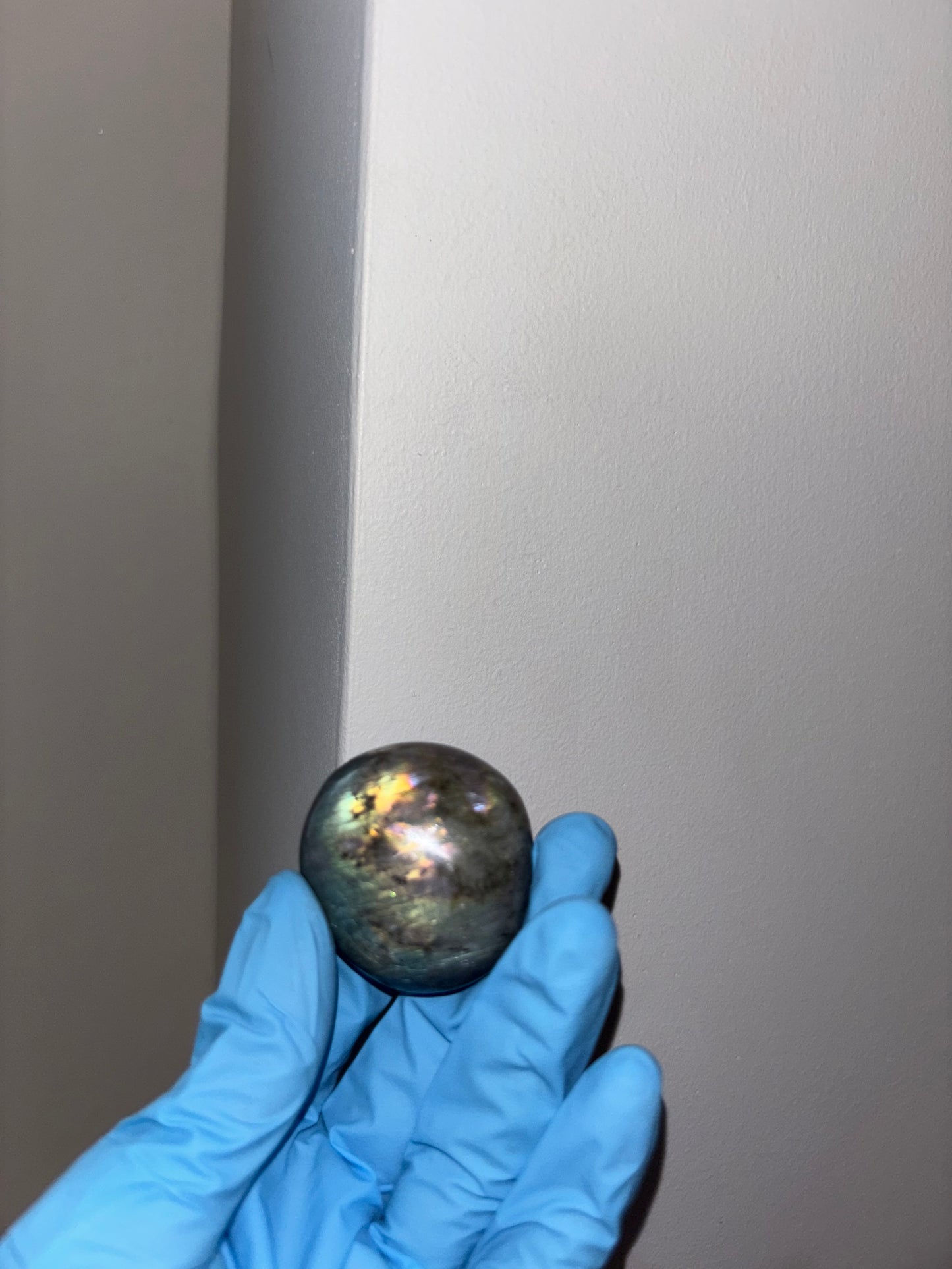 Labradorite Palm Stone