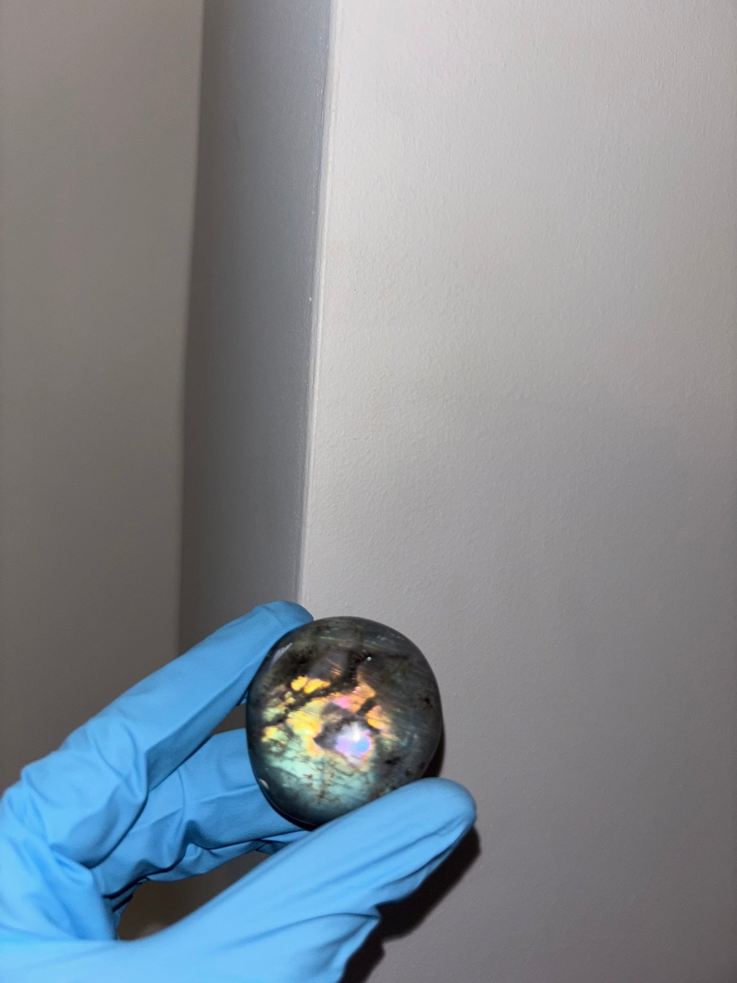 Labradorite Palm Stone
