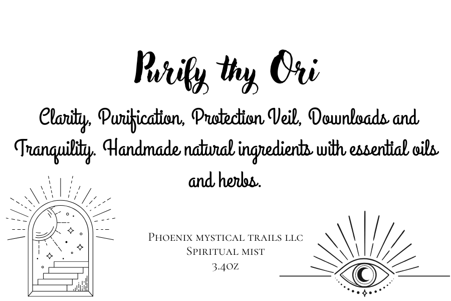 Purify Thy Ori Spiritual Oil