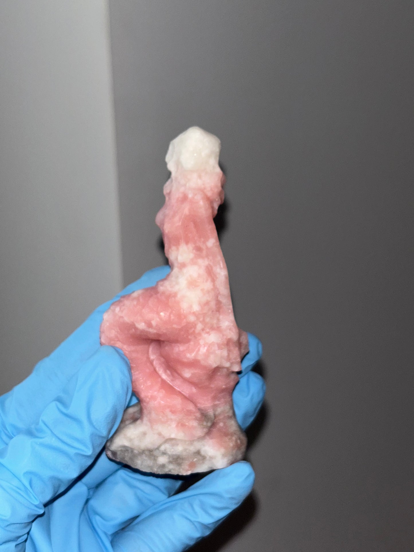 Pink Opal Mermaid Statues