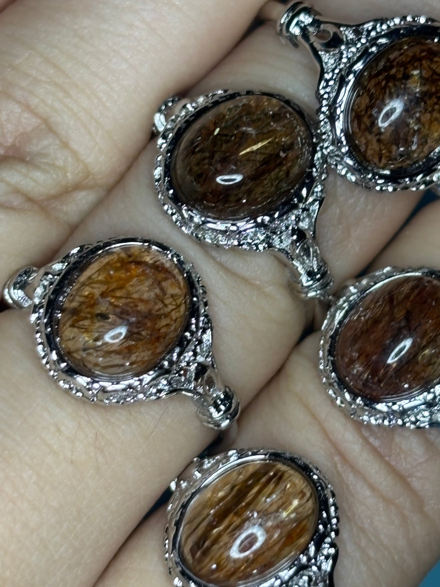 Rutile Quarts Ring
