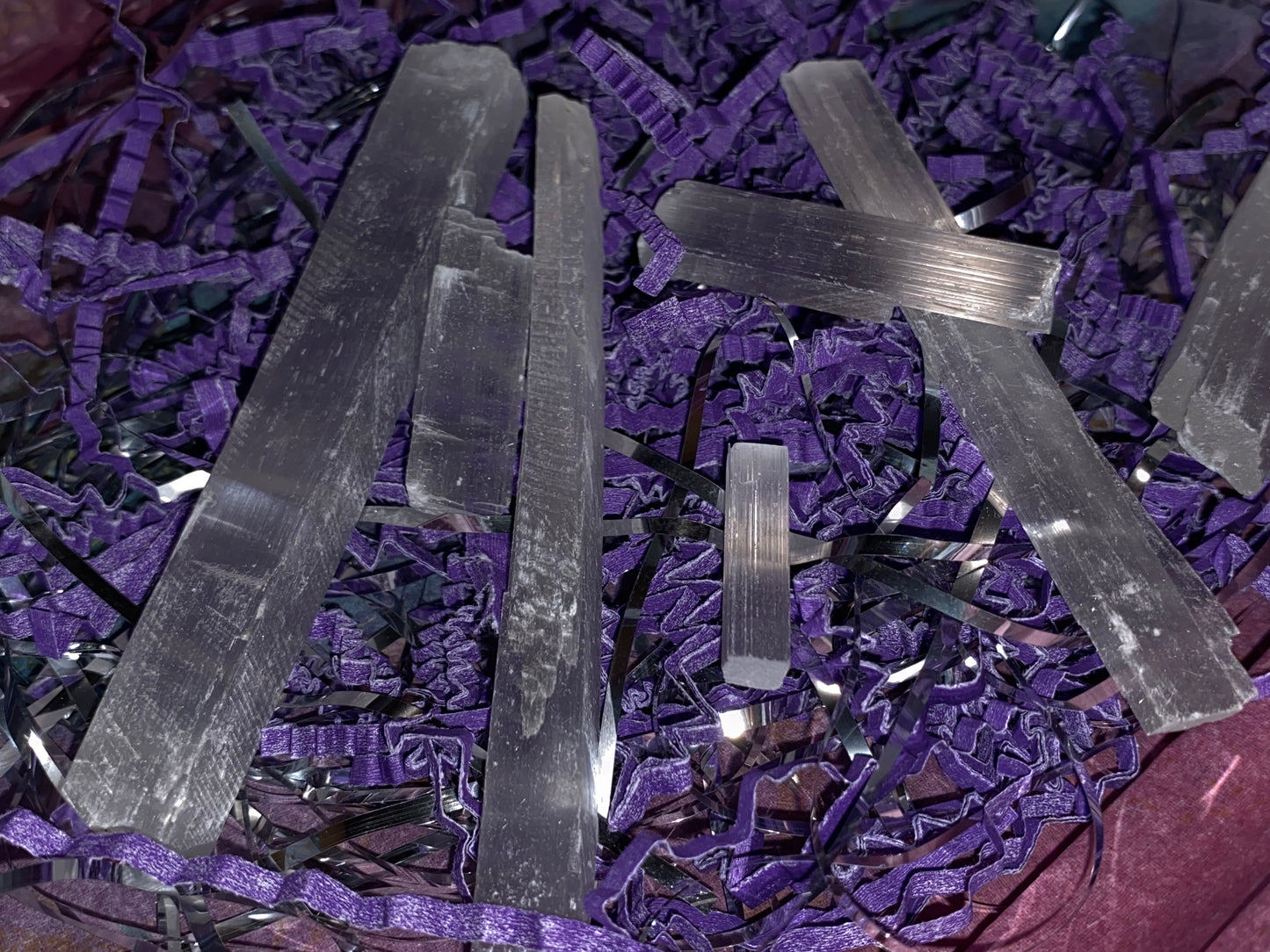 Selenite Wands