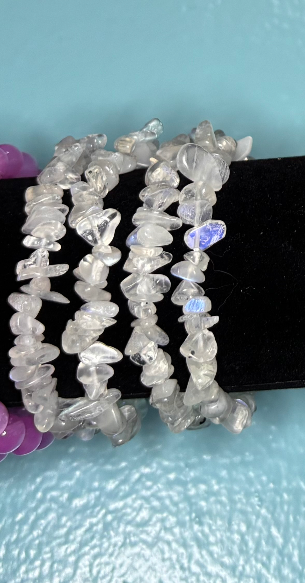 Rainbow Moonstone Bracelet