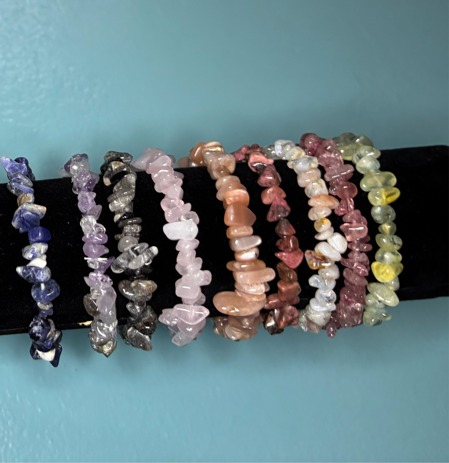 Crystal Chip bracelets random pick