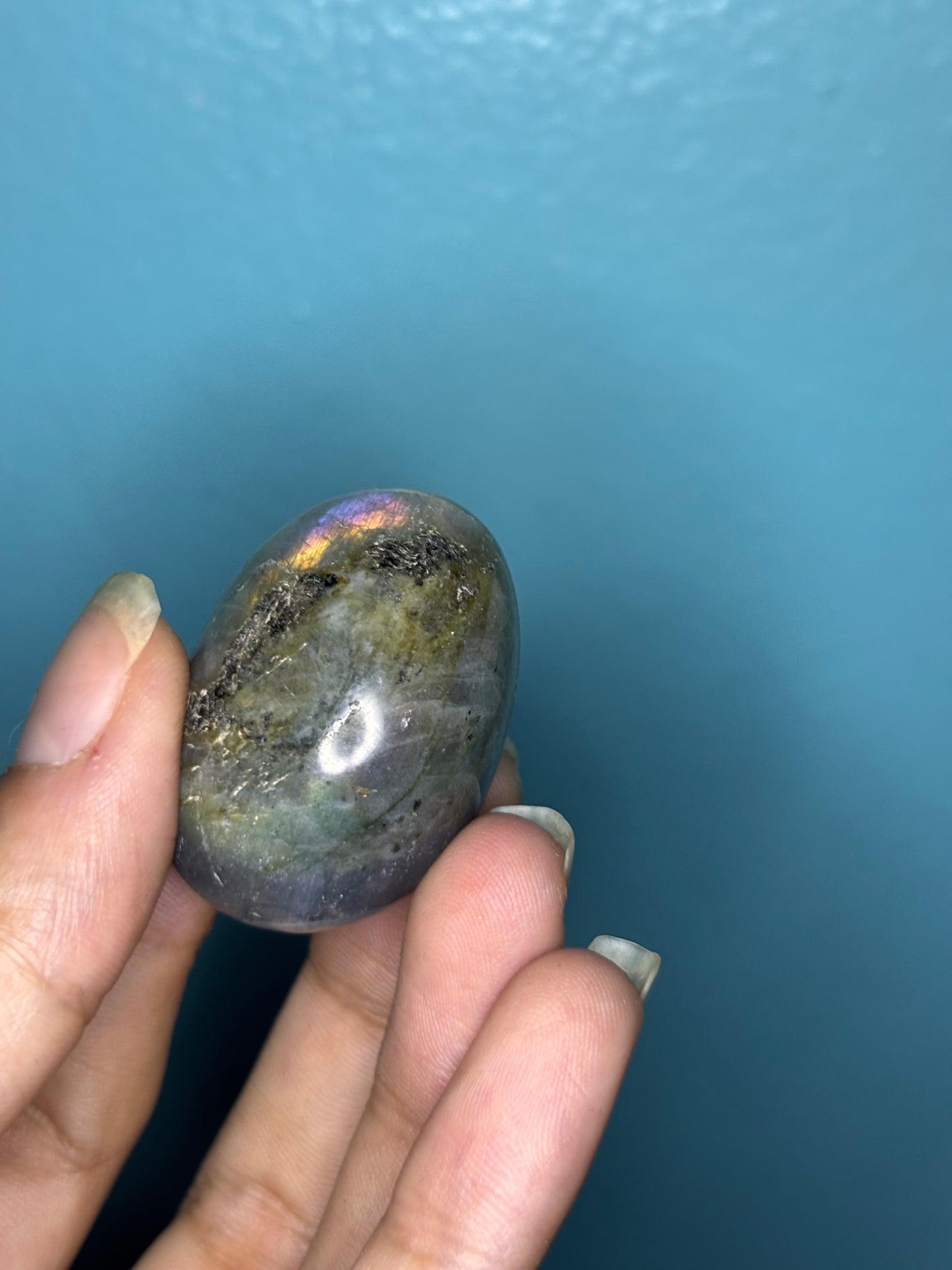 Labradorite Palm Stone