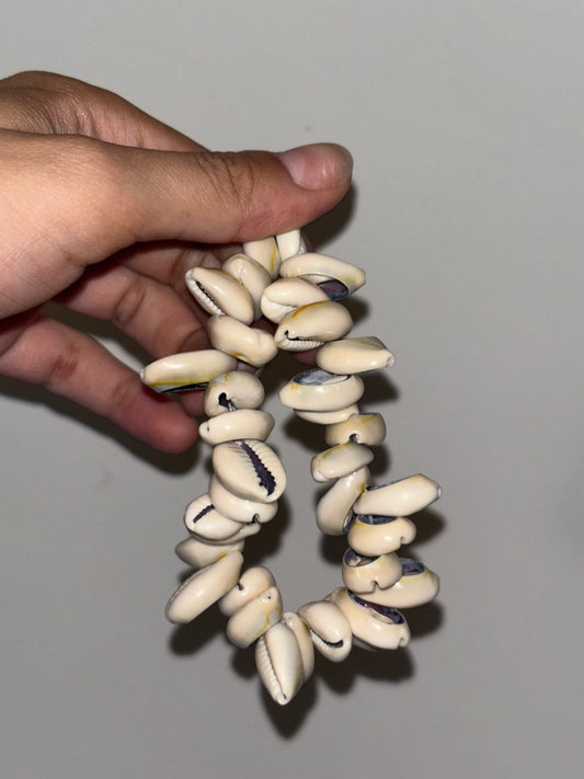 Cowrie shell bracelet
