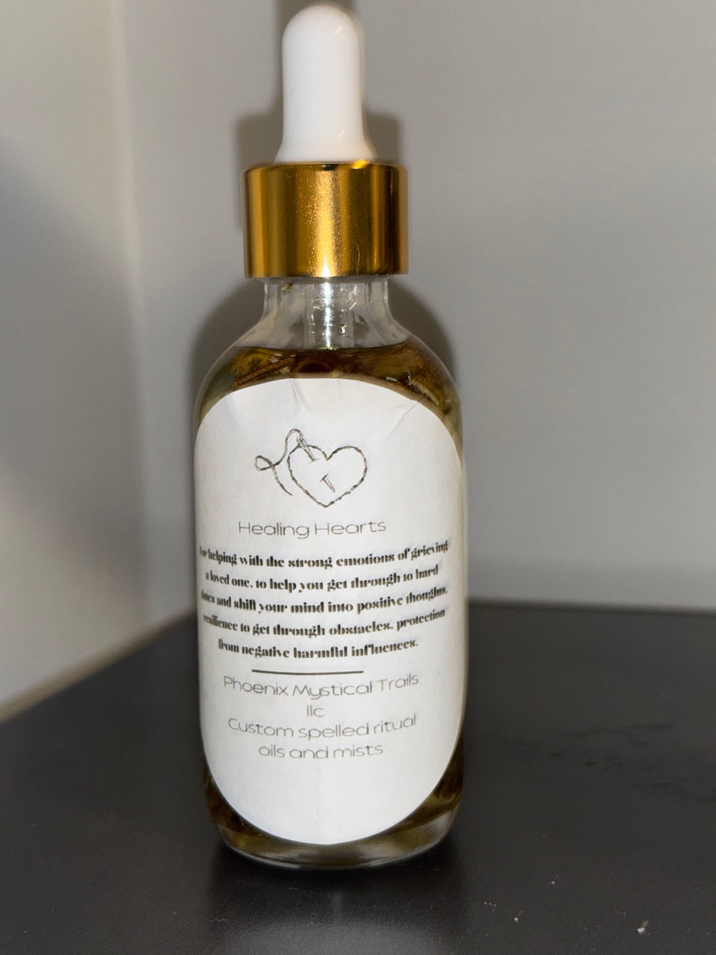 Healing hearts ritual oil