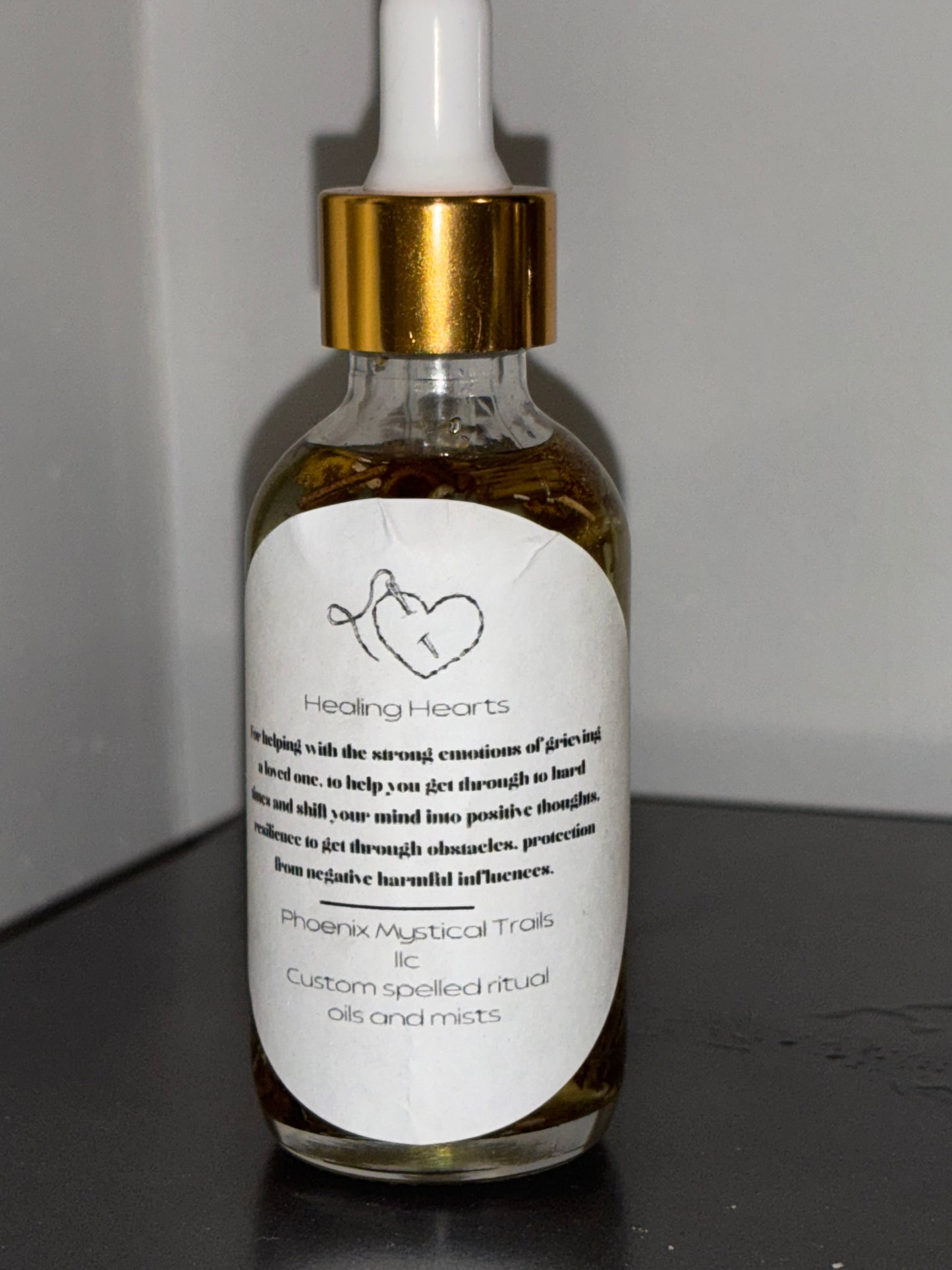 Healing hearts ritual oil