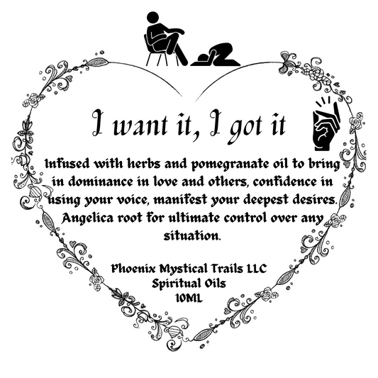 i want it, I got it